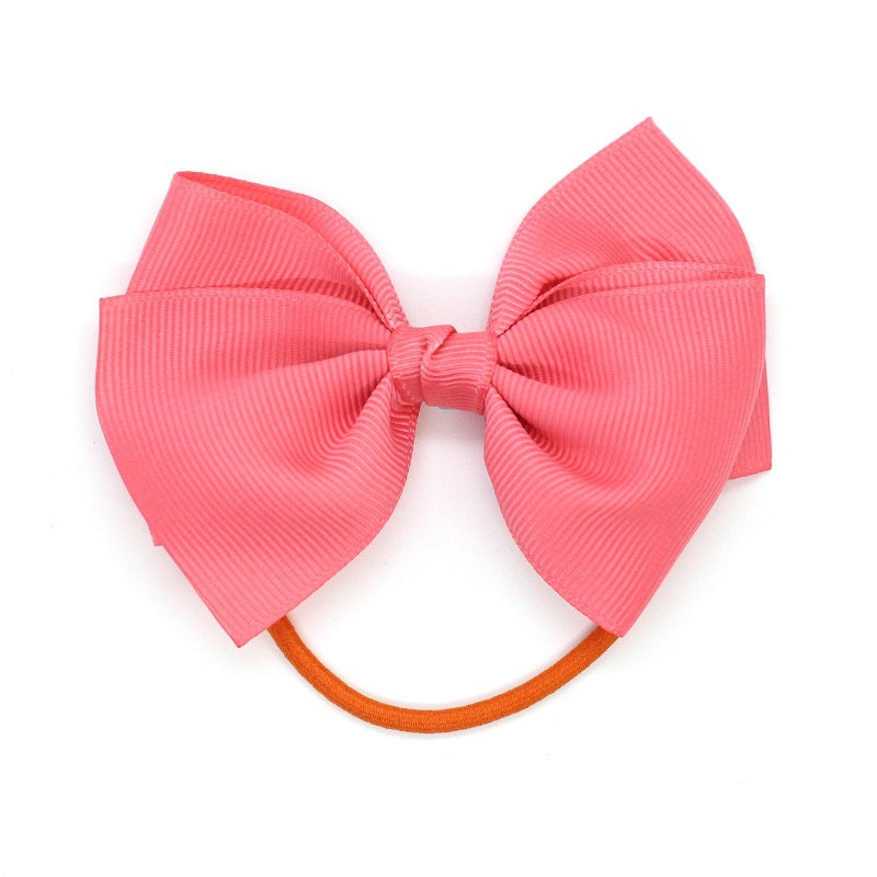 Medium Bow Elastic - Coral