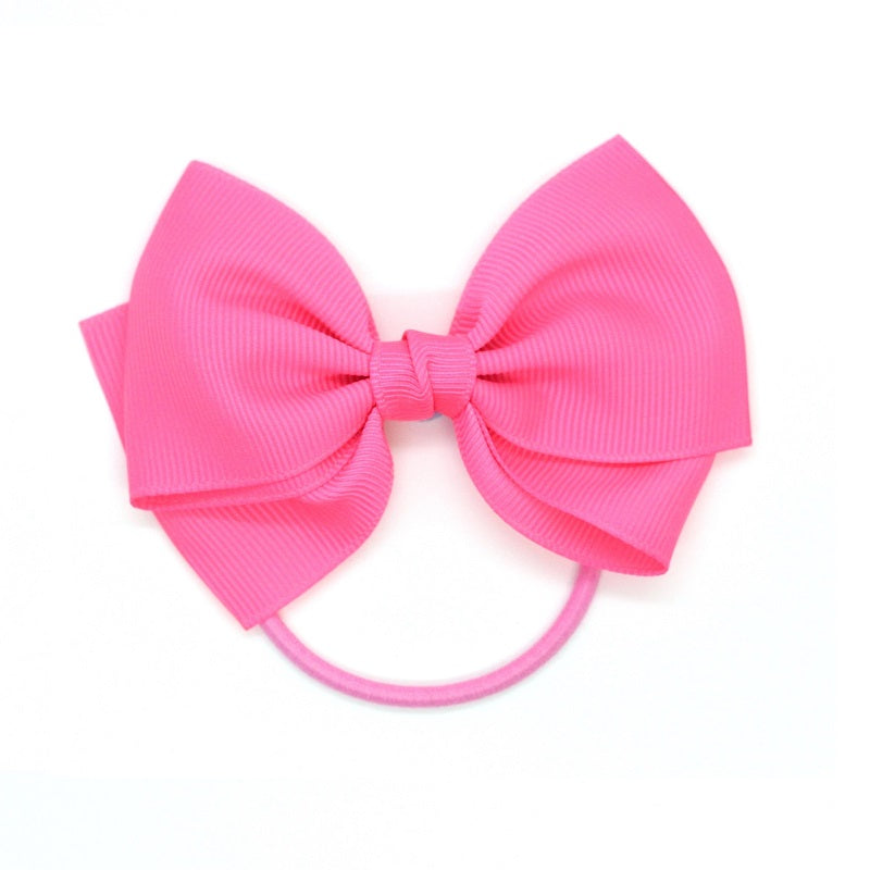 Medium Bow Elastic - Passion Fruit