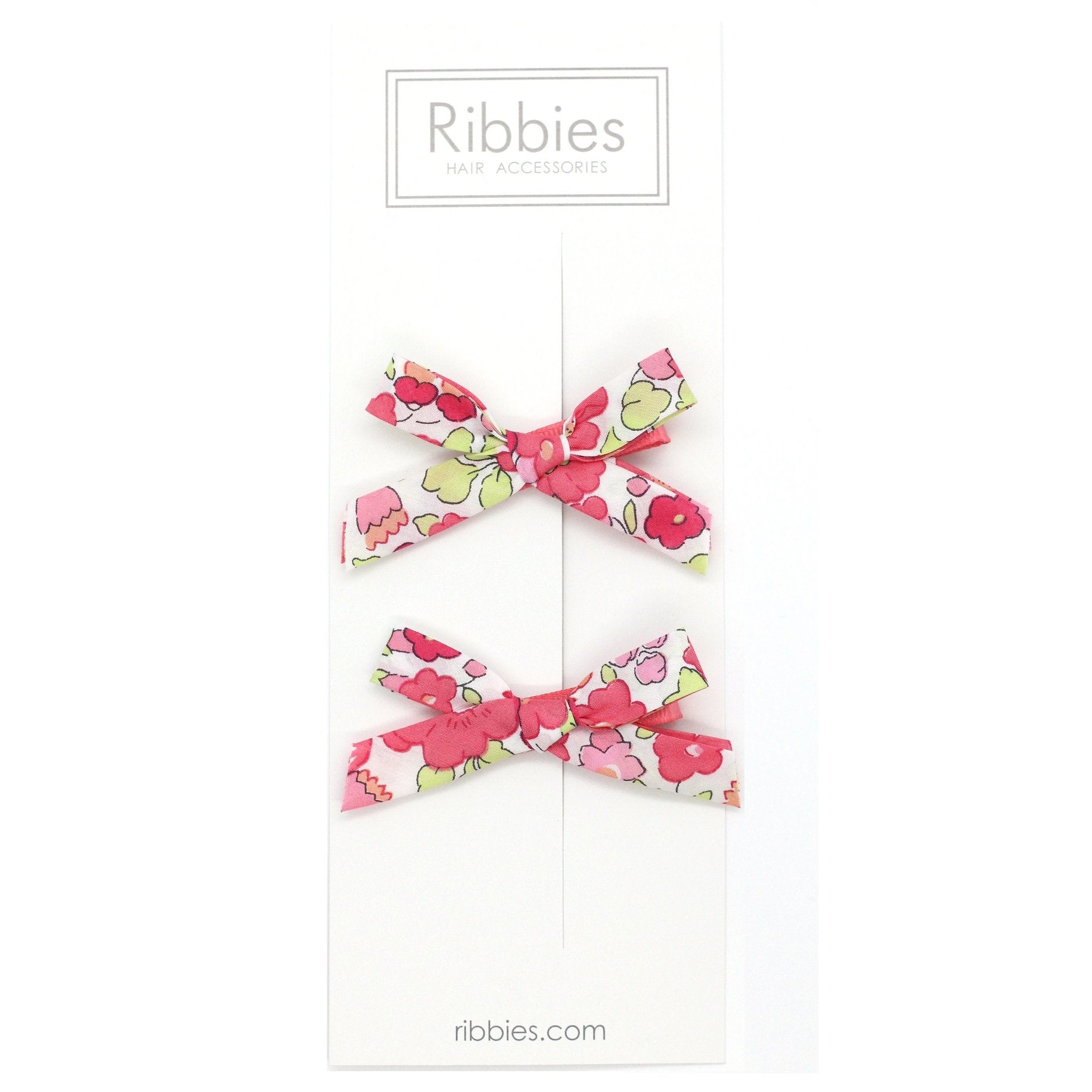 Liberty of London Schoolgirl Bows - Betsy Red