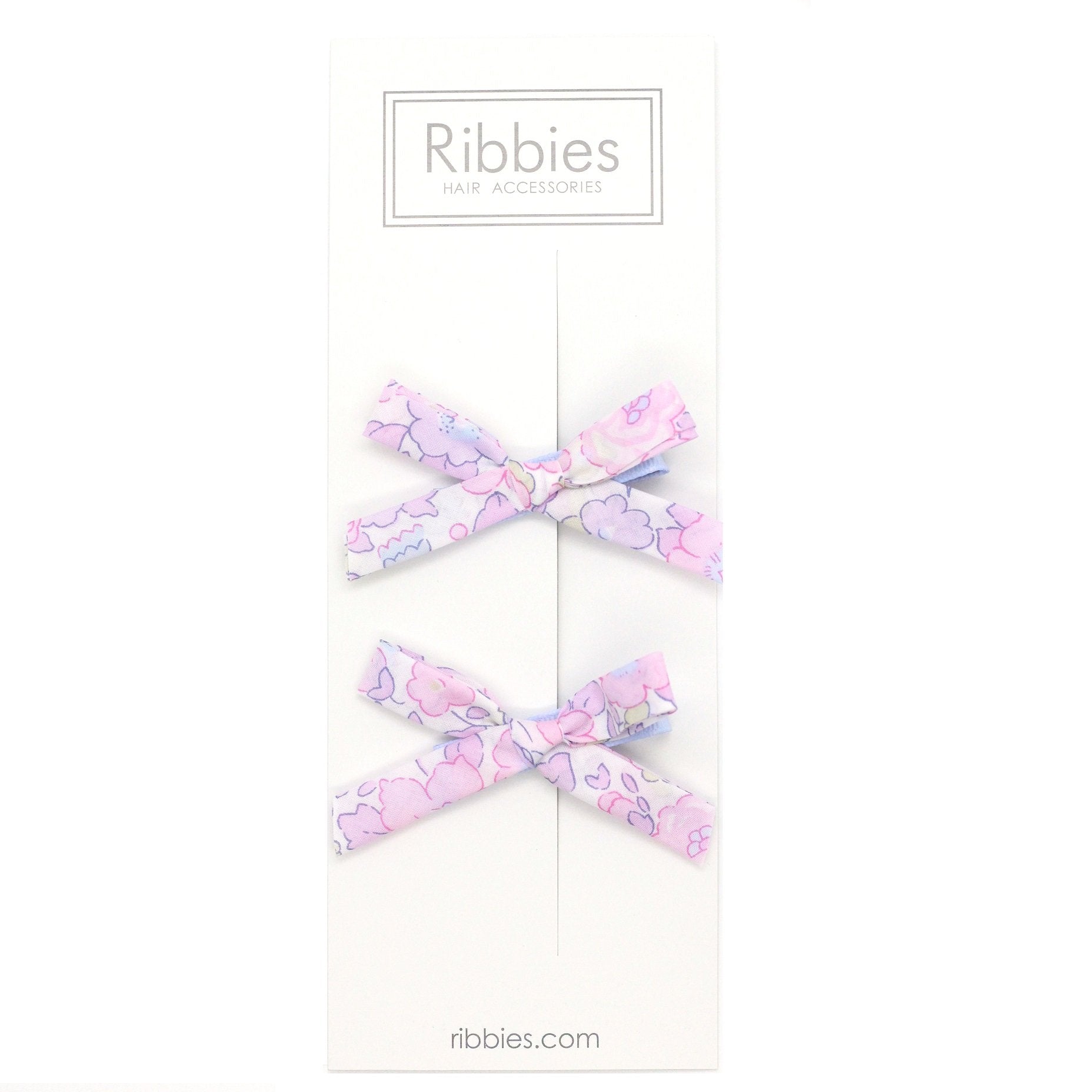 Liberty of London Schoolgirl Bows - Betsy Pastel Pink