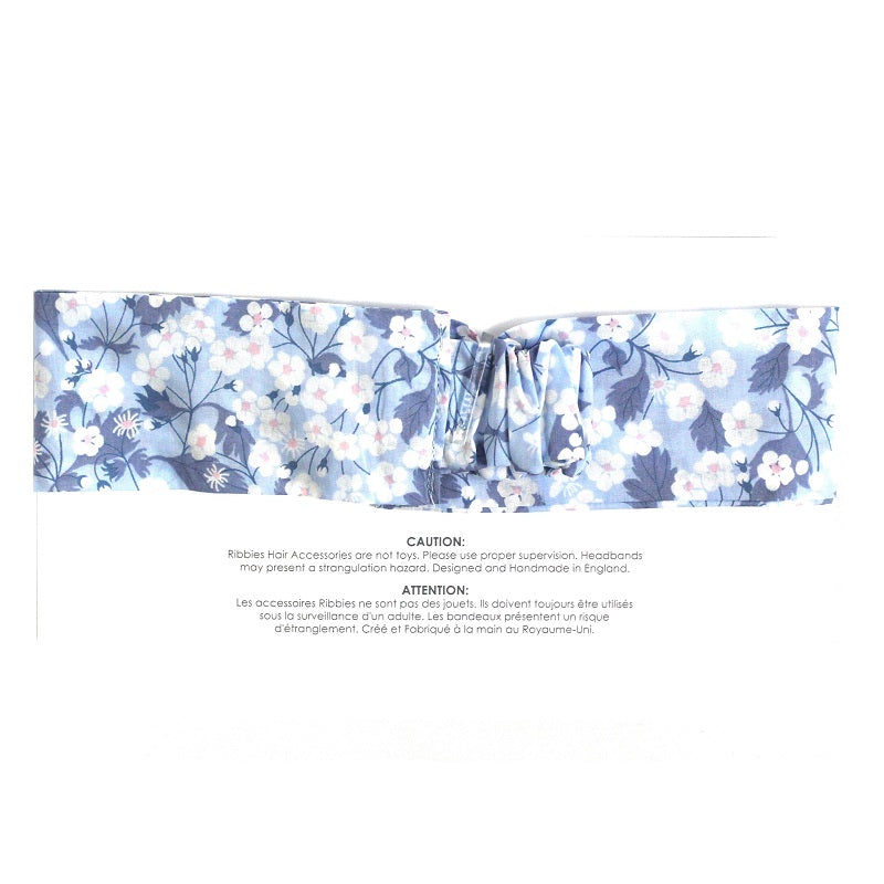 Mitsi Blue Liberty of London Bow headband