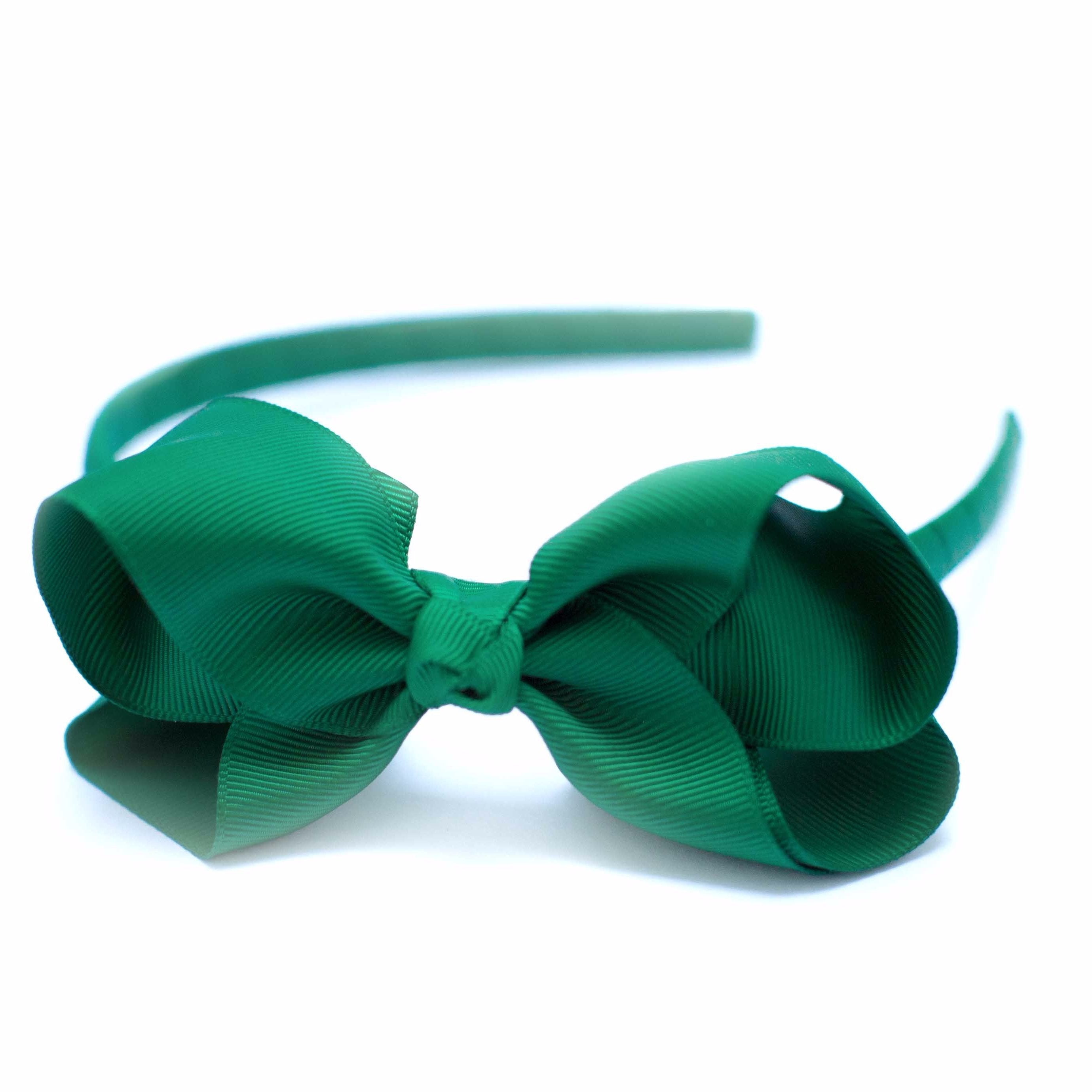 Bow Headband Green