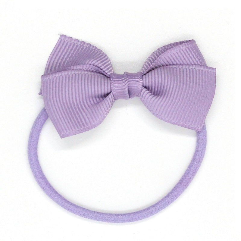 Elastico piccolo fiocco - Viola chiaro