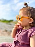 Sustainable Kids Sunglasses - Golden