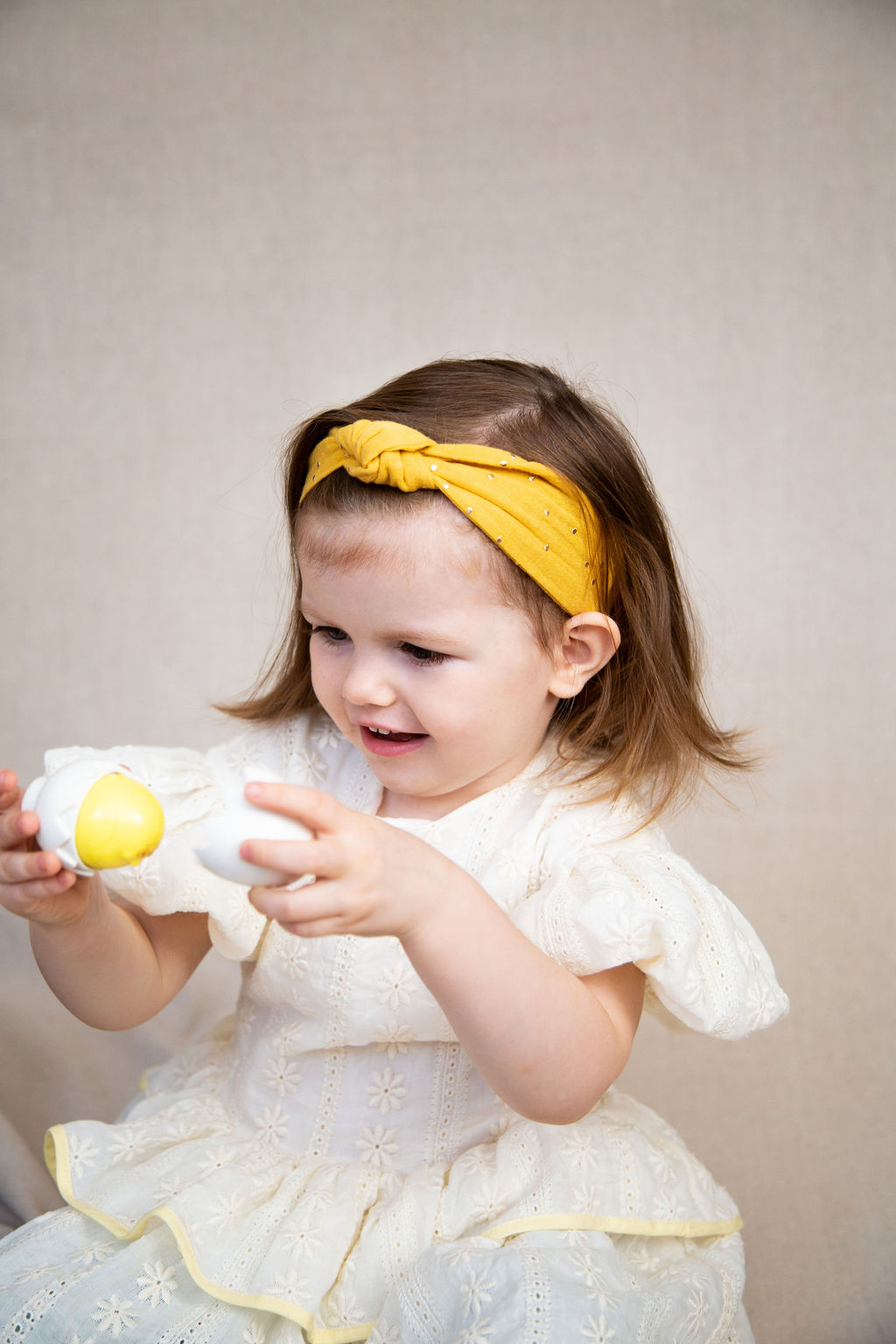 Knot Headband - Double Gauze - Yellow Mustard