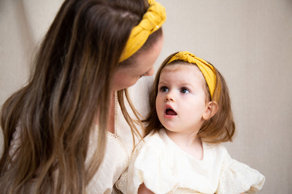 Knot Headband - Double Gauze - Navy