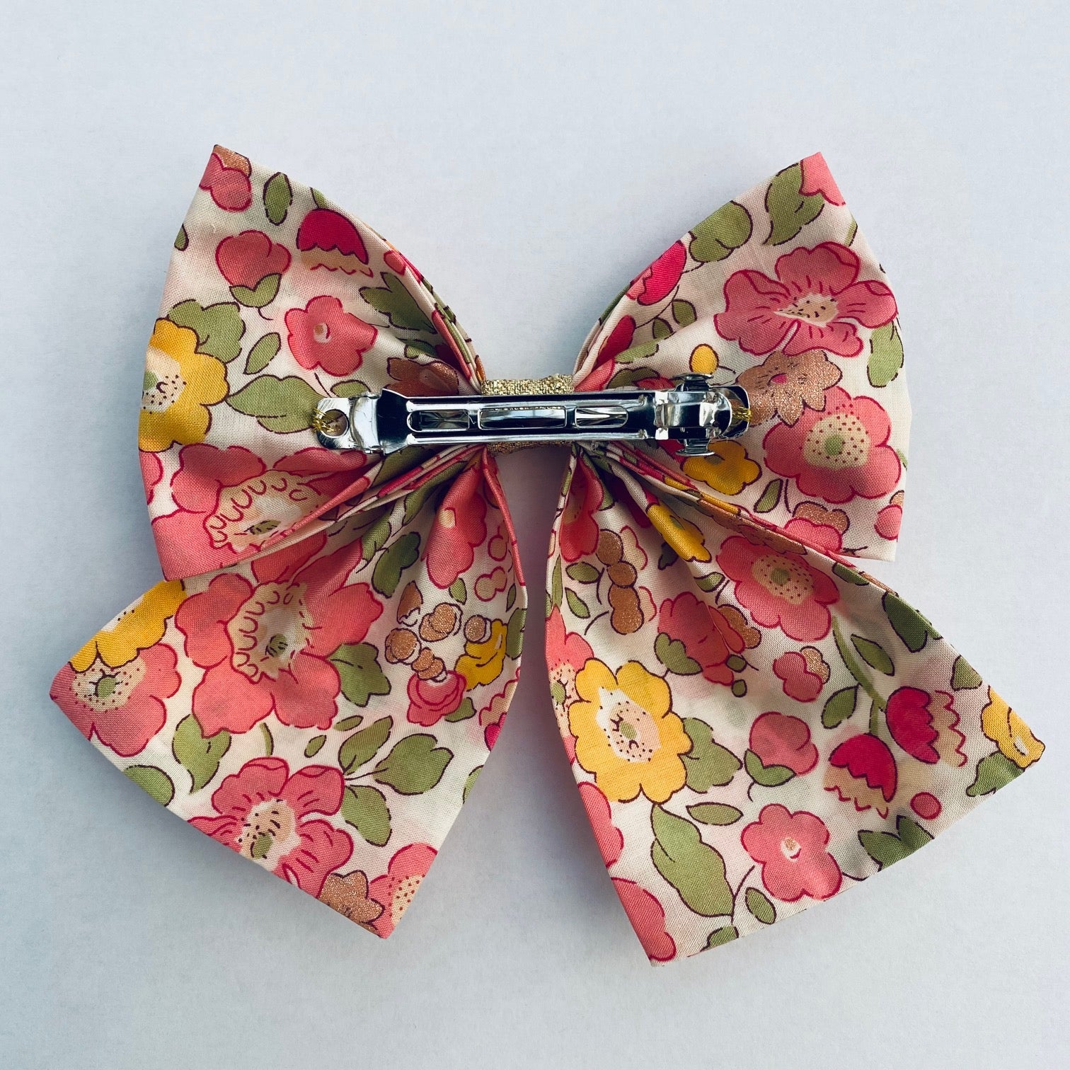 Liberty Bow - Sparkly Wiltshire - French Barrette