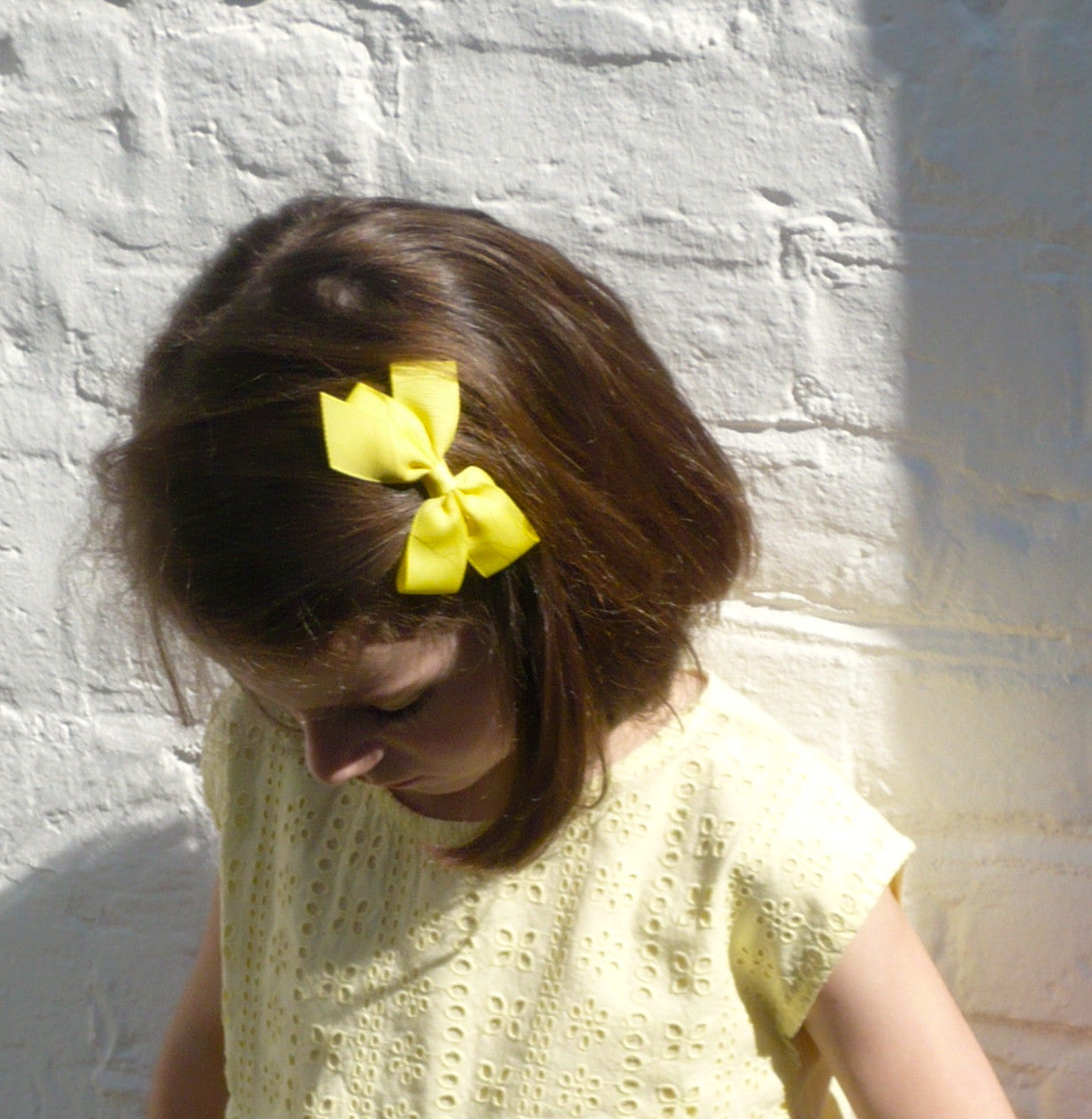 Medium Bow Hair Clip - Pastel Pink