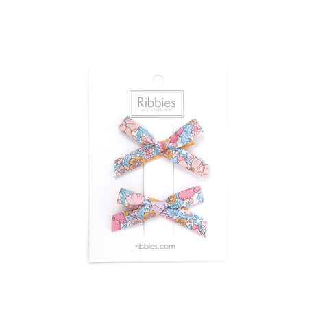 Liberty of London Schoolgirl Bows - Meadow Song - Pink
