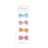 Set of 4 Liberty Bows - Meadow Song - Pink