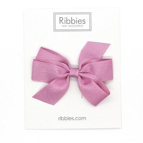 Medium Bow - Sparkly Pink