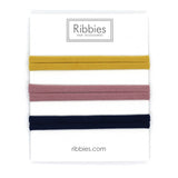 Set of 3 Nylon Headbands - Neutral