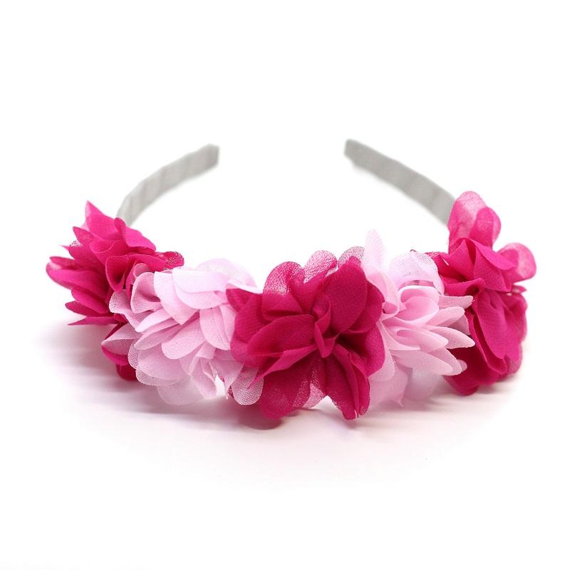 Flower Crown - Light Pink and Hot Pink