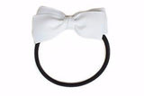 Small Bow Elastic - White on White elastic