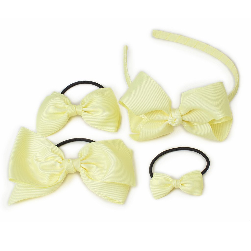 Bow Headband Baby Maize