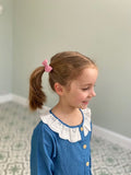 Small Bow Elastic - Rosy Mauve