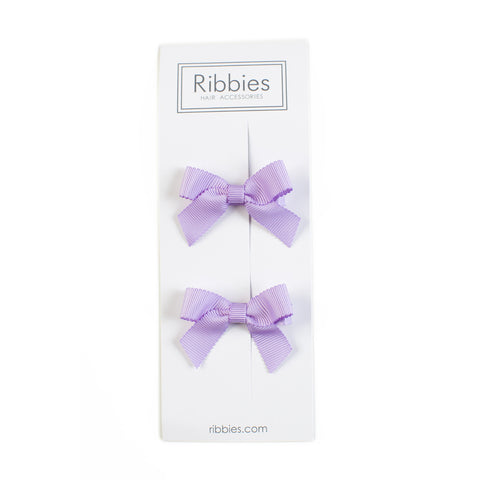 Lauren Bow Lavender Pair