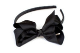 Bow Headband Black