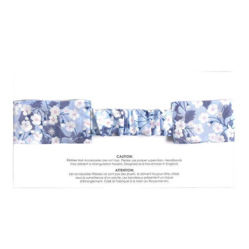 Mitsi Blue Liberty of London Bow headband