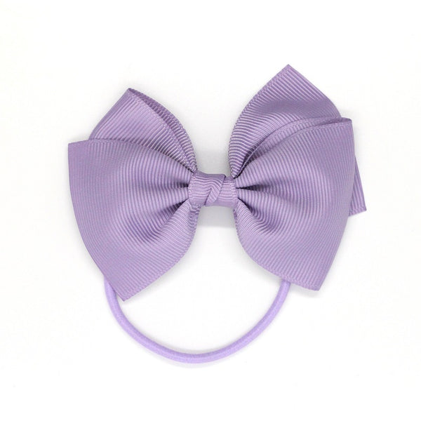 Medium Bow Elastic - Light Purple