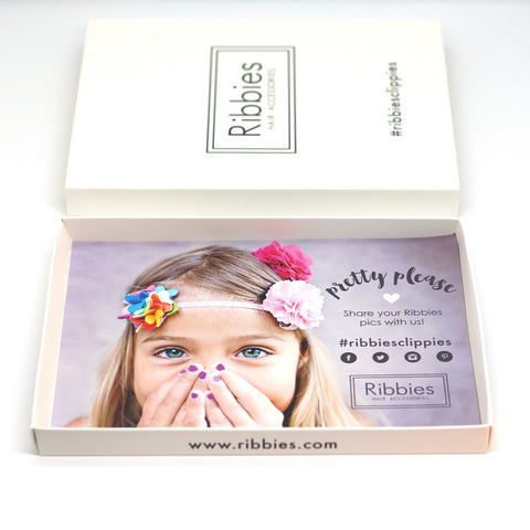 Gift Box - Can contain 2 Hair Clips Sets