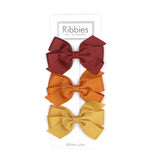 Set of 3 Medium Bows - Rust