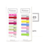 Gift Box: 1 Hair Clips Set of 8 - Molly + 1 Simple Clip Set Swiss Dots