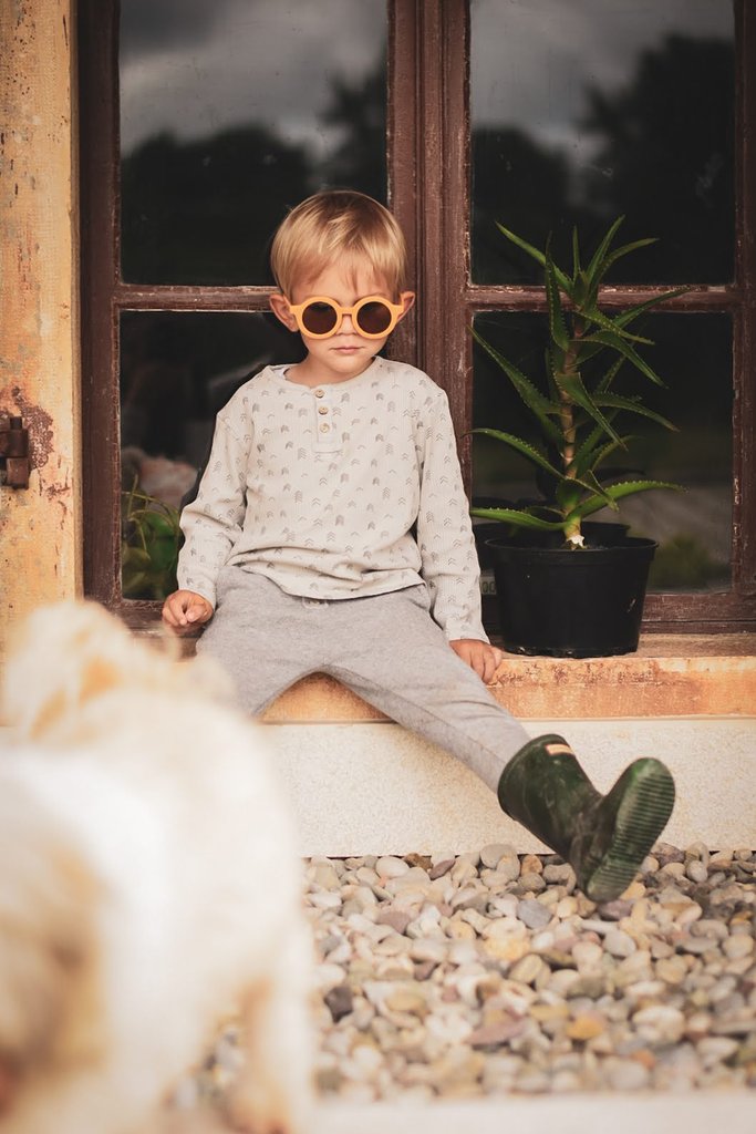 Sustainable Kids Sunglasses - Golden