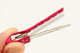 Gift Box: 1 Hair Clips Set of 8 - Molly + 1 Simple Clip Set Swiss Dots