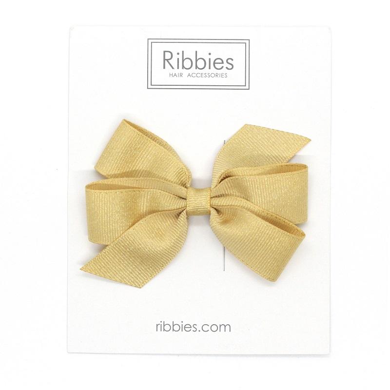 Medium Bow - Sparkly Gold